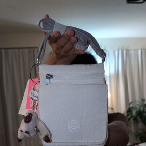 Kipling New Eldorado Crossbody Bag with Monkey Charm